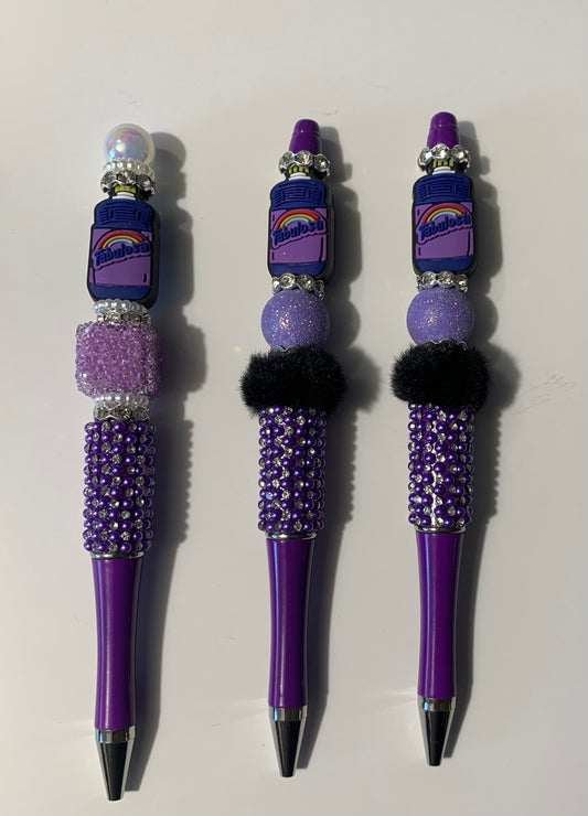 Purple Fabulosa Pens