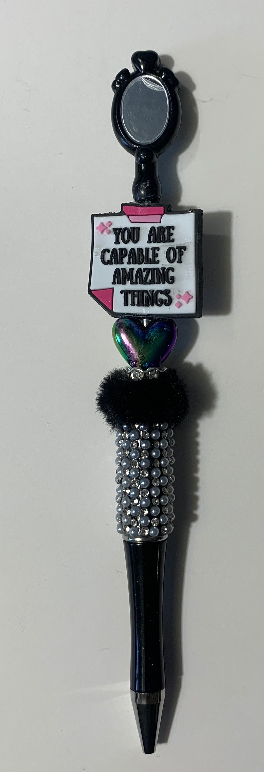 You Are Capable of Amazing Things Mirror Pen